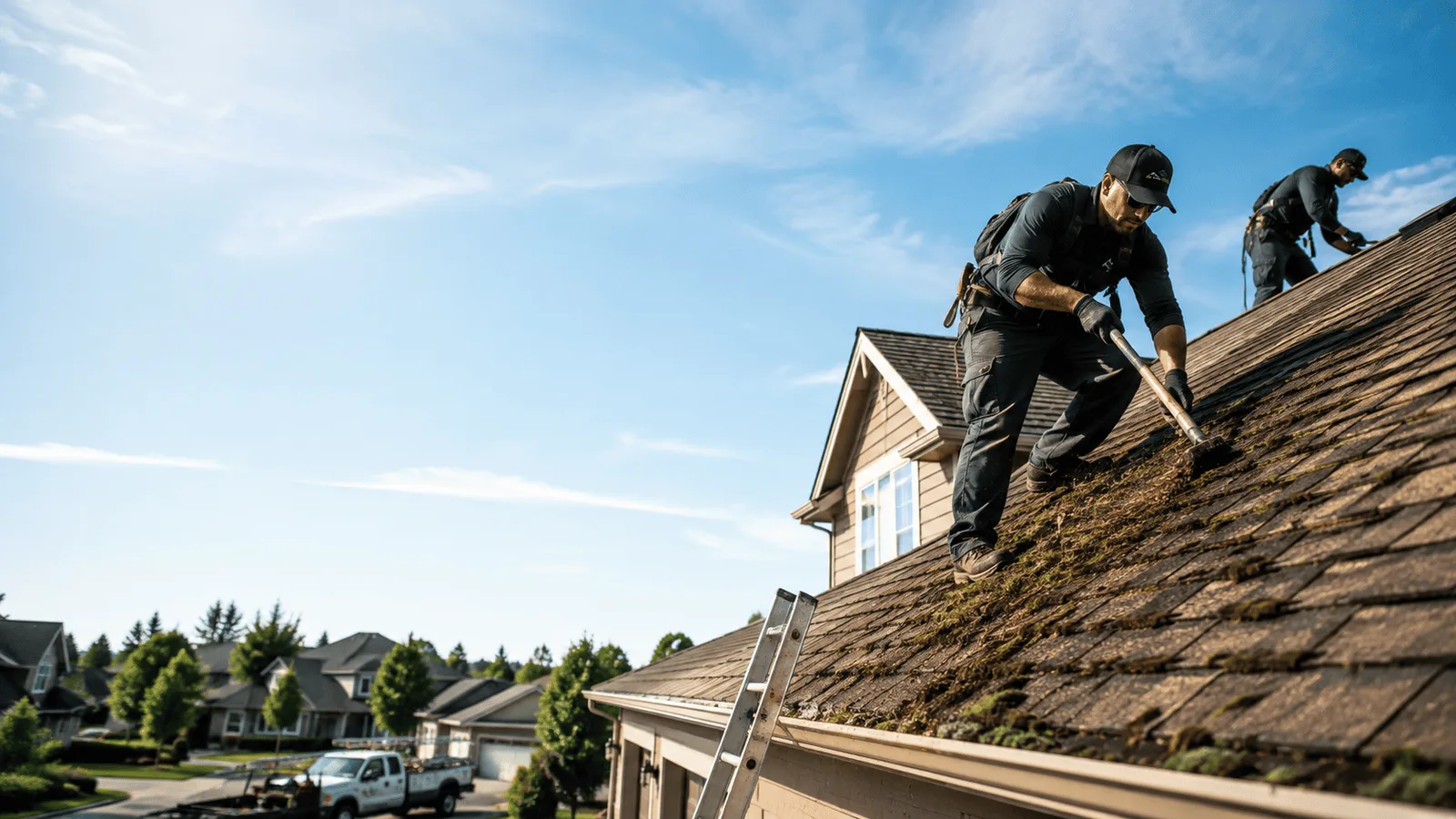 Roof Moss Removal in Waelder, TX near me
